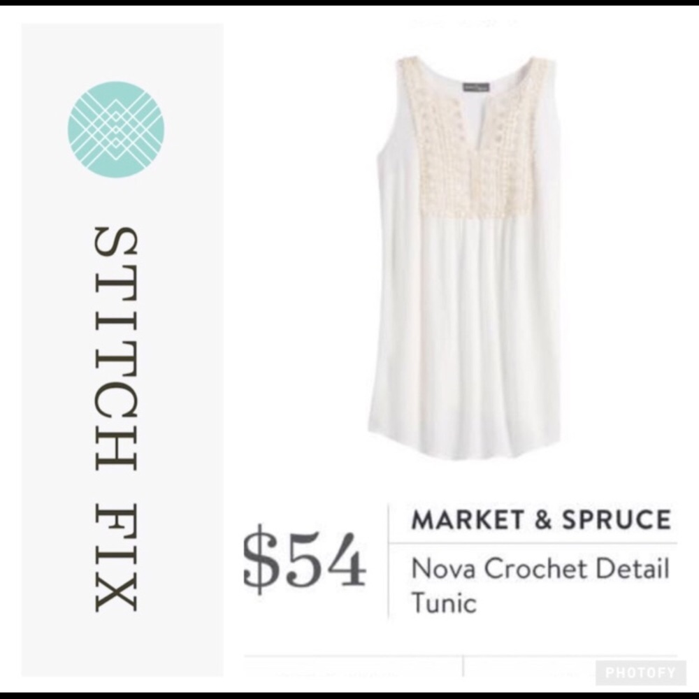 Market & Spruce Nova Crochet Top NWOT